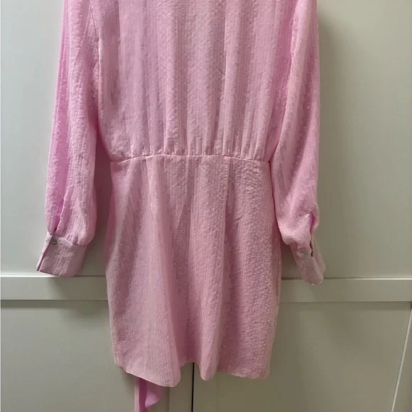 Steve Madden Light Pink Sequin Textured Dress - Picture 8 of 8